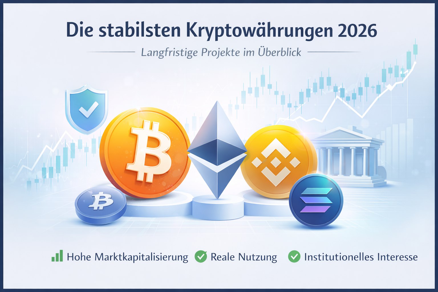 Die stabilsten Kryptowährungen 2026